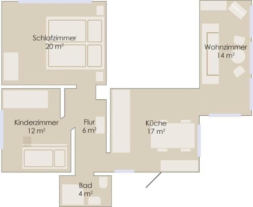 Momme Apartment Busum Ngoại thất bức ảnh